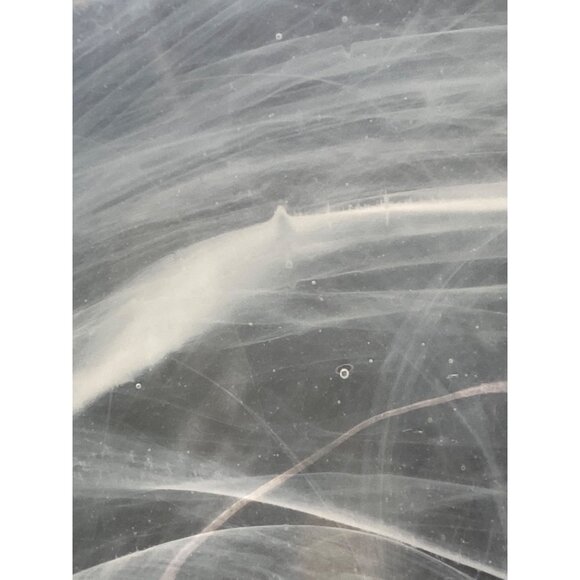 Onda Artisan Glass Bowls 11" Angular & 9" Round - Picture 13 of 15